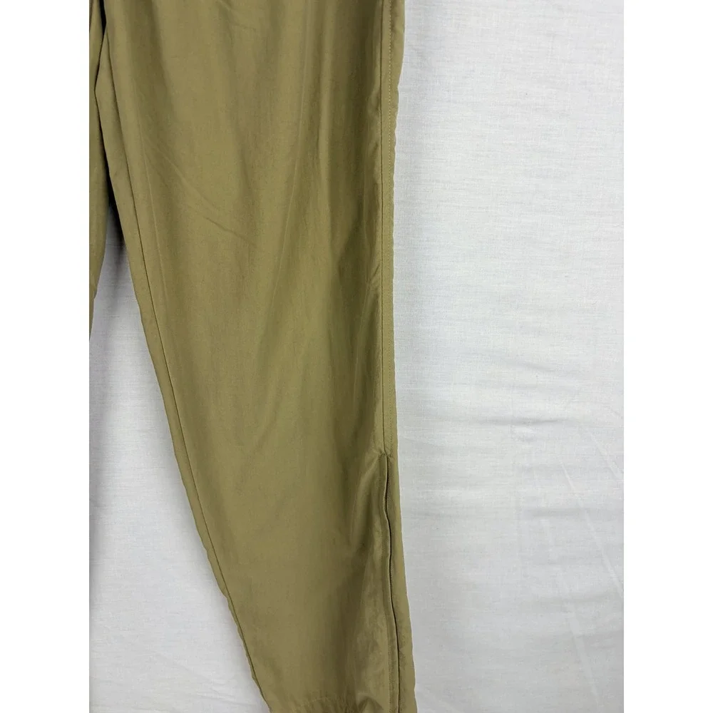 REI Co-op Mens Pleated Hiking Pants Tan Khaki Outdoor Trekking Ankle Zip L‎